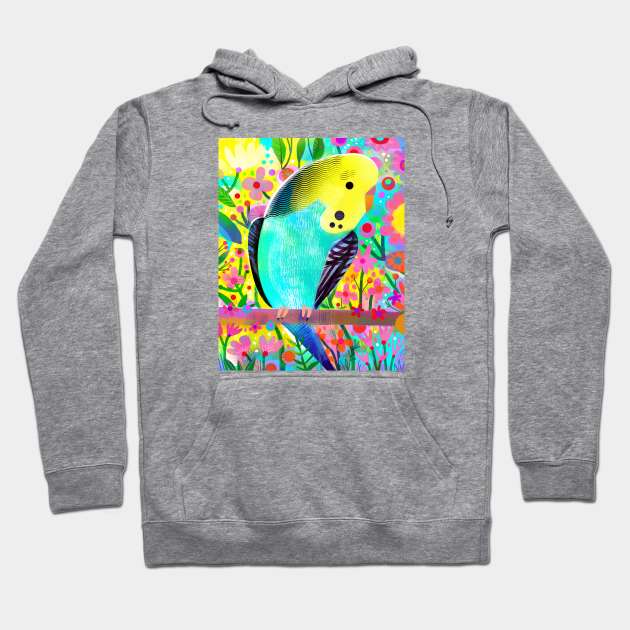 Budgie Hoodie by Gareth Lucas